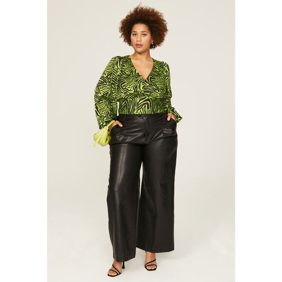 Ronny Kobo x RTR Green Zebra Top - Size 4 - Picture 6 of 8